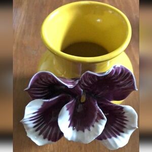 Anthropologie pansy vase